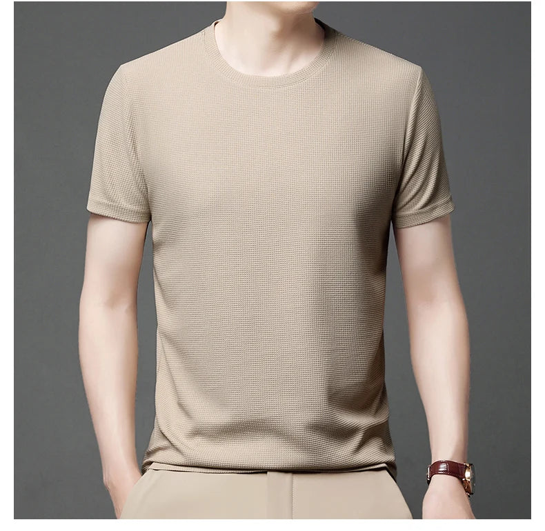 Men's Waffle Knit T-Shirt
