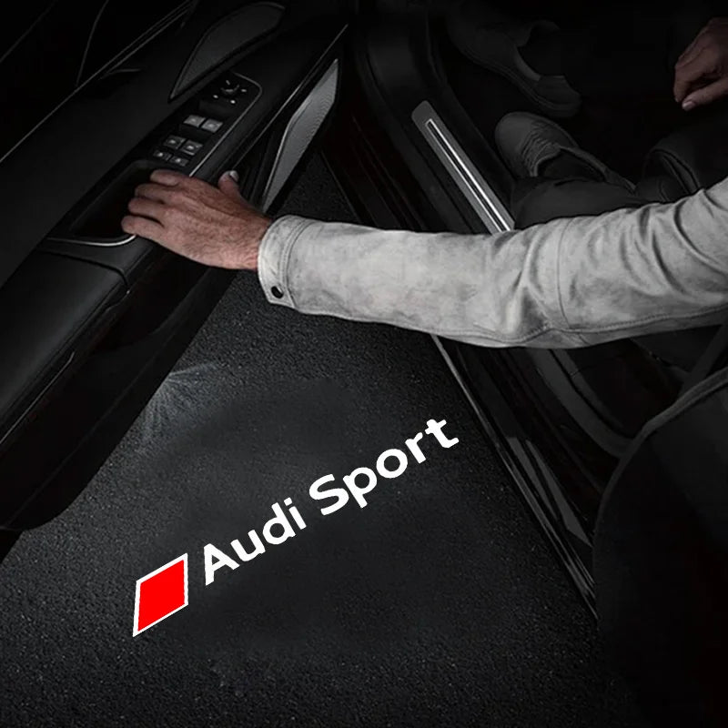 Audi LED Door Welcome Light – Logo Laser Projector