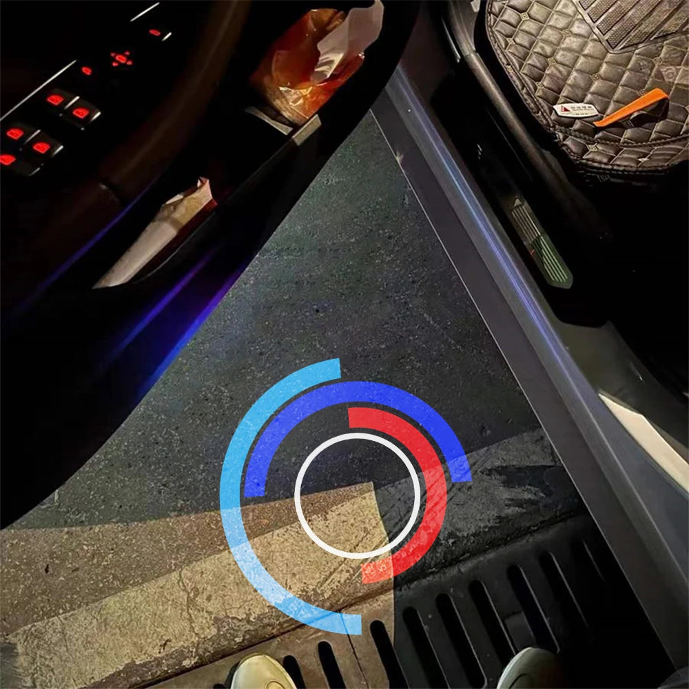 2 LED Car Door Logo Projector Ghost Shadow Welcome Light For BMW E60 E90 F10 F30 E92 E93 E46 E91 E61 F07 F11 F18 E63 Accessories