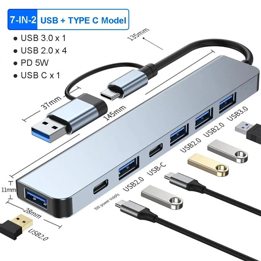 7-in-1 USB Hub
