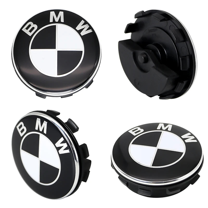 4Pcs 68mm 56mm Floating Wheel Center Cap For BMW E39 E46 E60 Replacement Hubcaps F45 F46 F48 F49 F39 F90 Auto Tuning Accessories