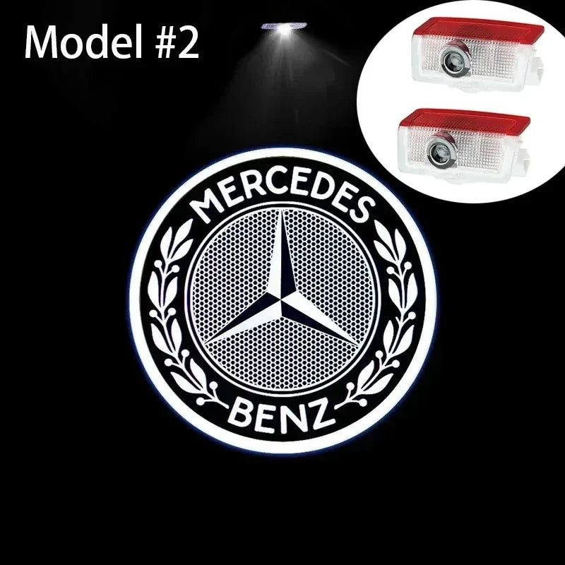 LED Car Door Welcome Warning Light for Mercedes Benz X166 H247 X156 X253 C253 X167 W464 W176 W177 W246 W205 W212 W213 W167 W166