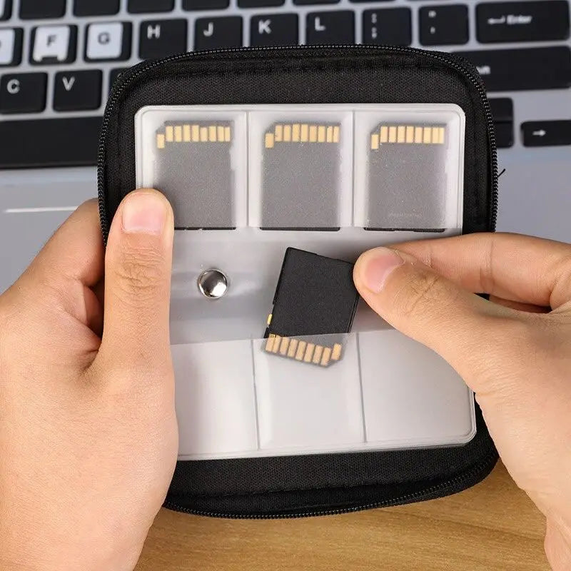 Memory Card Storage Case