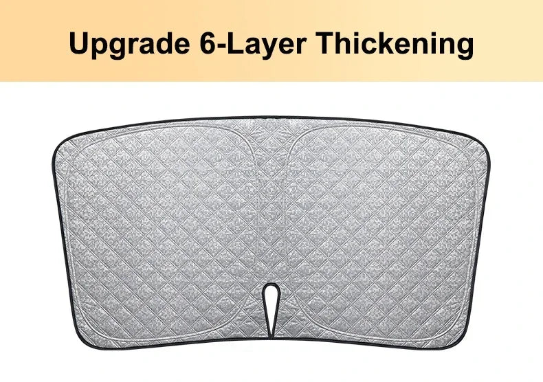 For Tesla Model 3 Y S X YL Juniper 2025-2020 2026 Thicken Front Windshield Sunshade Sun Shade Anti-UV Sun Shading Screen Cover