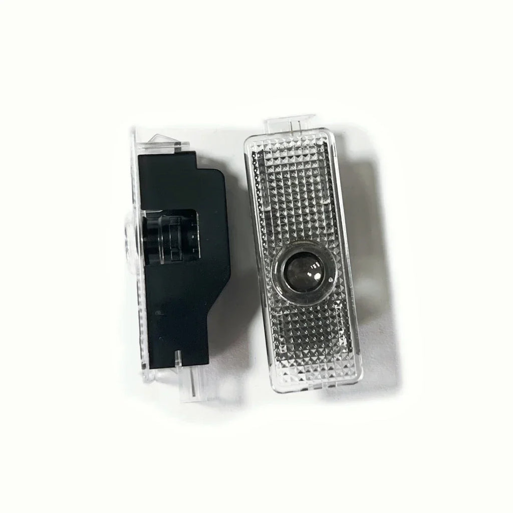 2PCS Upgraded LED Laser Car Door Welcome Anti Fade HD Projector Courtesy Shadow Light Easy Install Replacement Parts For BMW