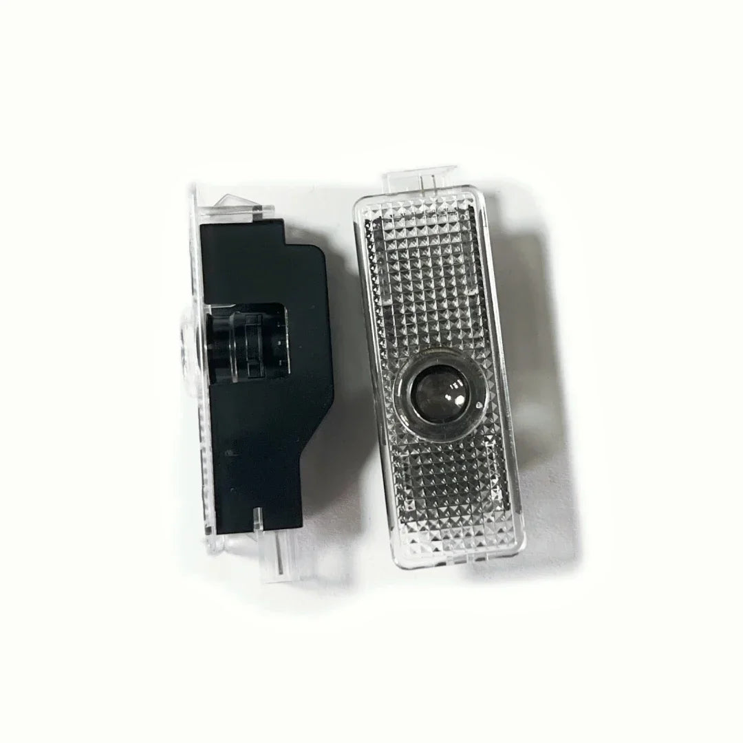 2PCS Upgraded LED Laser Car Door Welcome Anti Fade HD Projector Courtesy Shadow Light Easy Install Replacement Parts For BMW