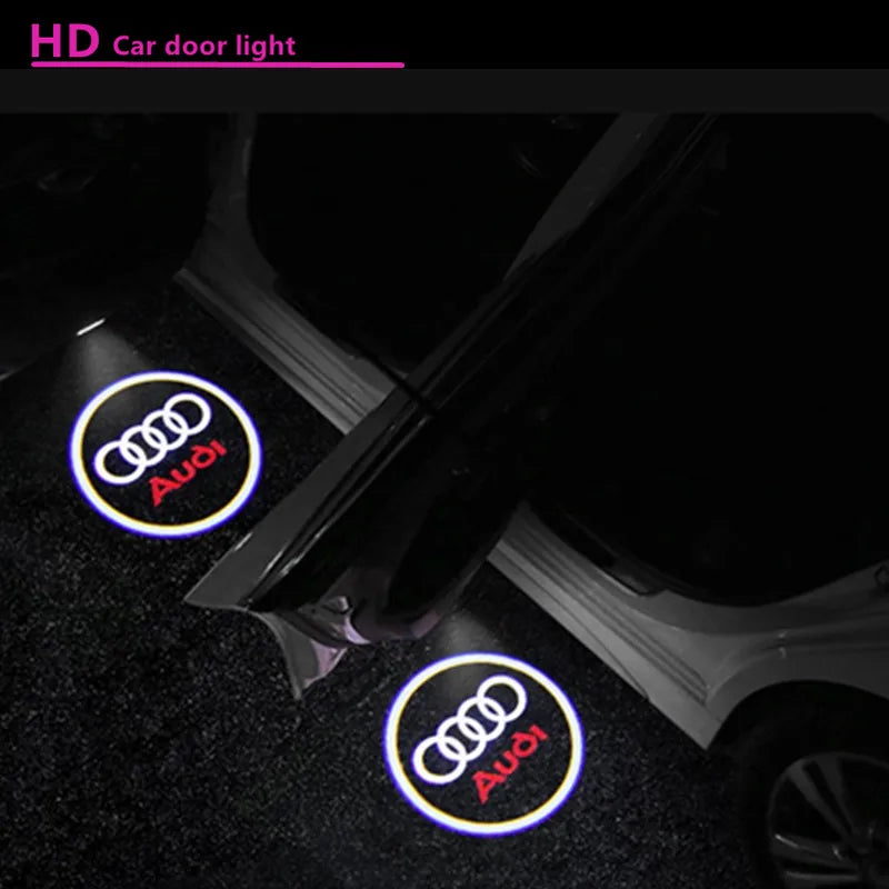 Audi LED Logo Laser Door Light – Quattro S Line
