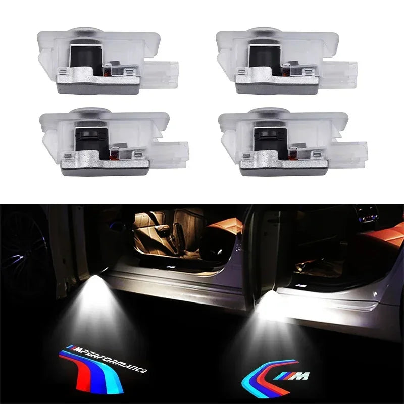 Car HD Door Welcome Ghost Shadow Light For BMW E90 E92 E93 Car Door Welcome Light F30 X3 X5 E60 E46 E61 F07 F10 F11 F18 E63 E65