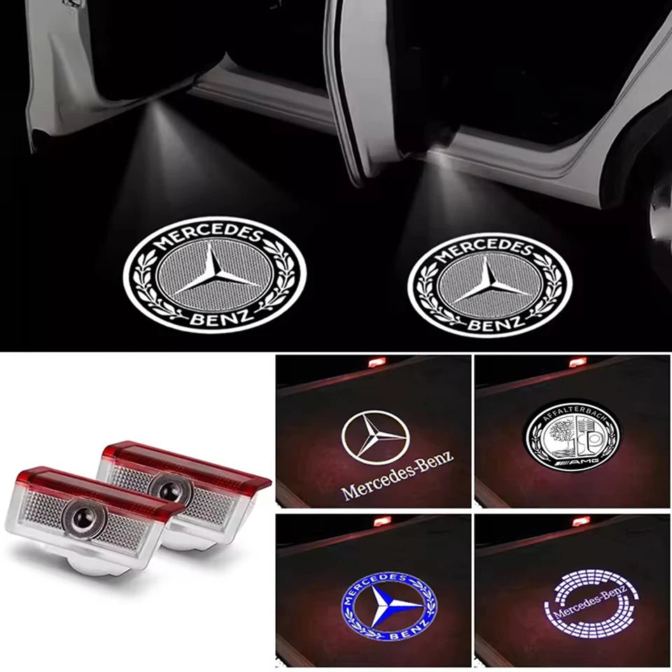 For Mercedes Benz X166 H247 X156 X253 C253 X167 W464 W176 W177 W246 W205 W212 W213 W167 W166 LED Car Door Welcome Warning Light