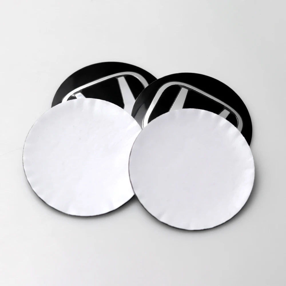 4pcs Car Wheel Center Hub Cap Stickers Badge Decal Accessories For Honda Mugen Insight CR-V Fit City HR-V Jazz Accord 8th Civic