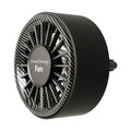 Car Air Conditioner Air Outlet Aromatherapy Fan Carbon Fiber Color Fan Car Aromatherapy Air Freshener Is Suitable for 100% Cars