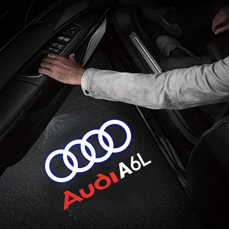 Audi LED Door Welcome Light – Logo Laser Projector