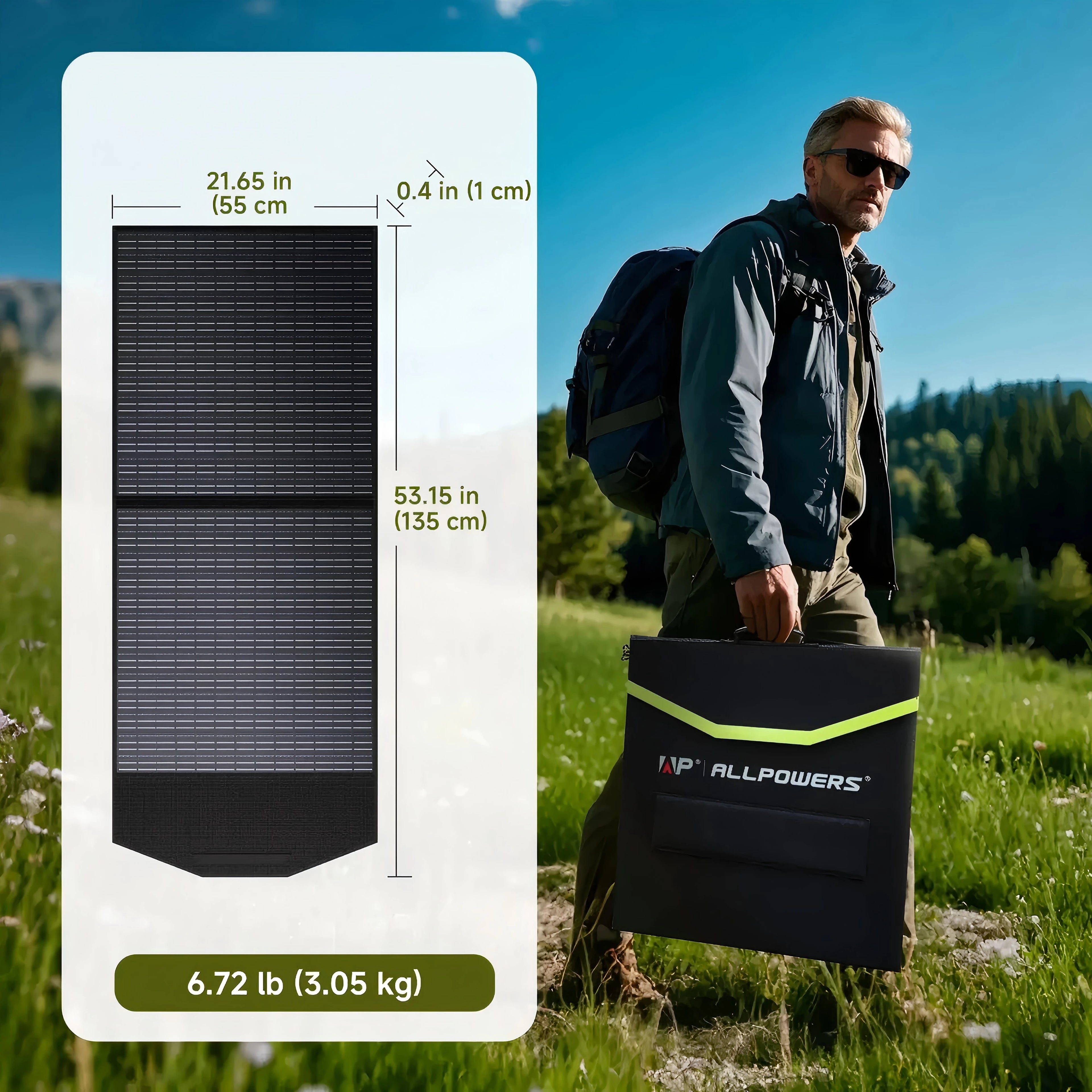 ALLPOWERS R600 600W Solar Generator – 299Wh LiFePO4