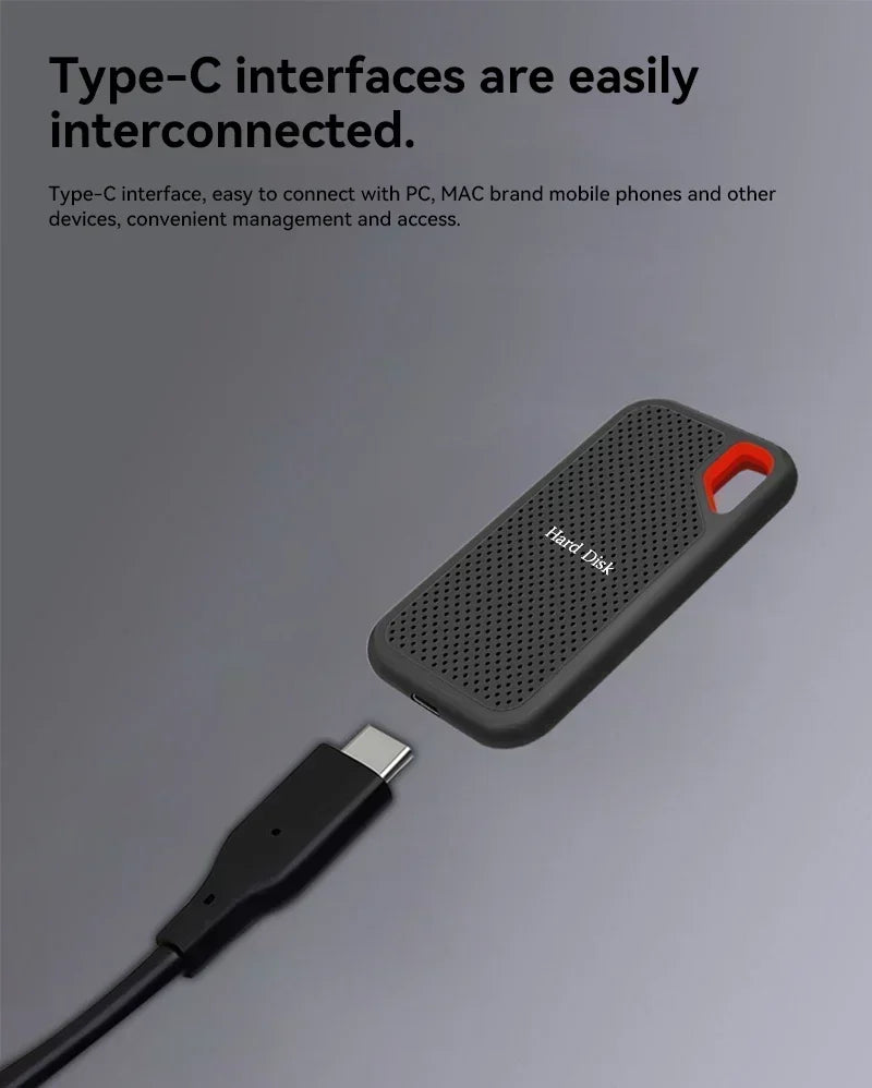 Portable SSD External Hard Drive