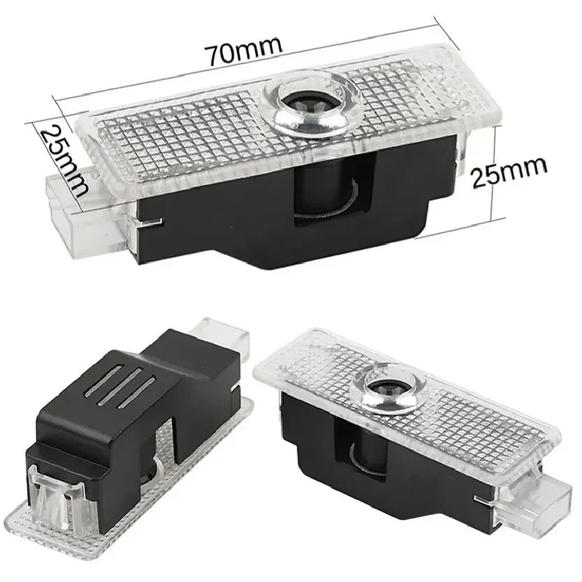 2/4Pcs for BMW X1-X6 series E81 E82 E87 E88 F20 F21 20-18 projector G11 G12 G30 G31 Car LED welcome light is suitable Accessory