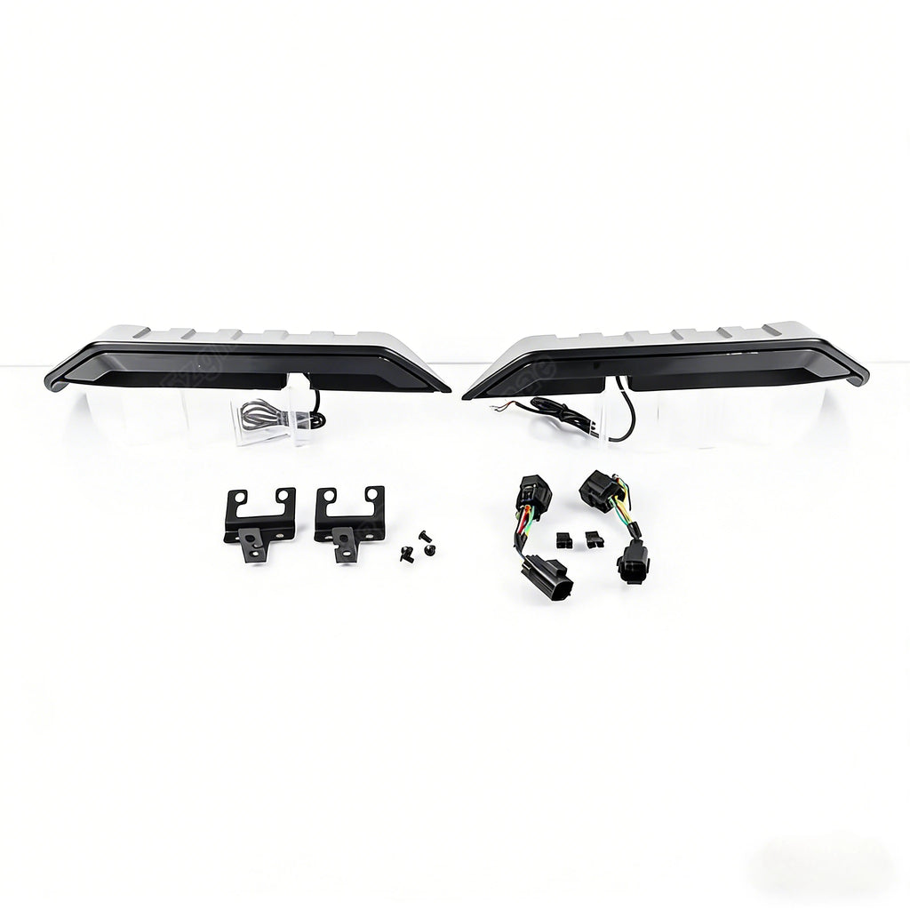 For Jeep Wrangler JK JL 2007 2008 2009 2010 2011 2012 2013 2014-2017 2018-2023 Car Rear Roof Illuminated Spoiler Wing Body Kit