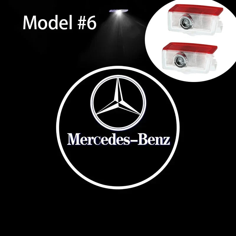 For Mercedes Benz X166 H247 X156 X253 C253 X167 W464 W176 W177 W246 W205 W212 W213 W167 W166 LED Car Door Welcome Warning Light