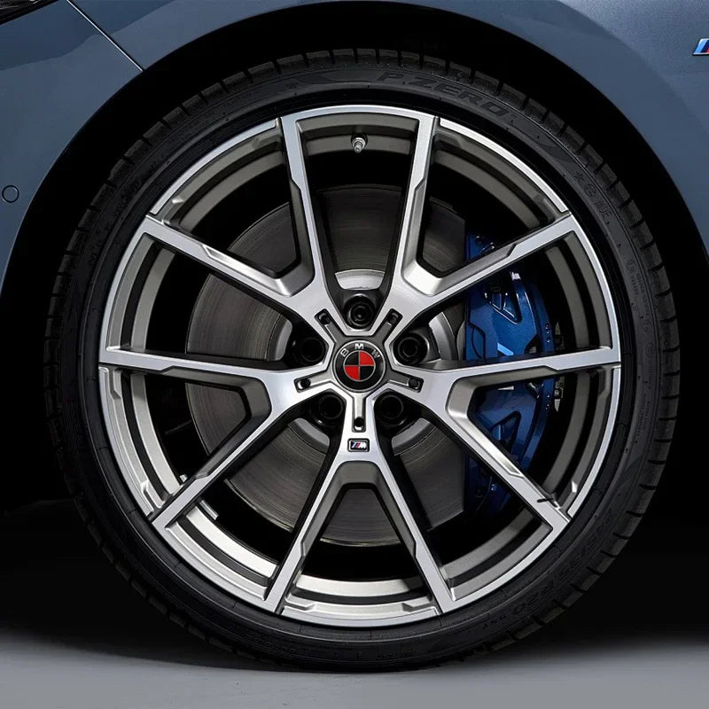 4Pcs 56mm 60mm 65mm Car Wheel Tire Center Emblem Decal For BMW M E90 E60 E46 E39 F10 E87 X3 X4 X1 G30 G20 Cover Hub Caps Sticker