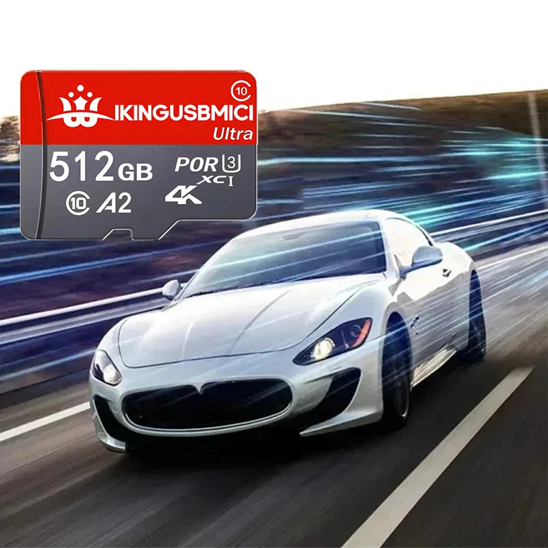 Memory Card TF Cards SD Cards Micro TF Card 128GB 256GB 512GB V30 Original Ultra HD High Speed High Speed High Speed for Gaming