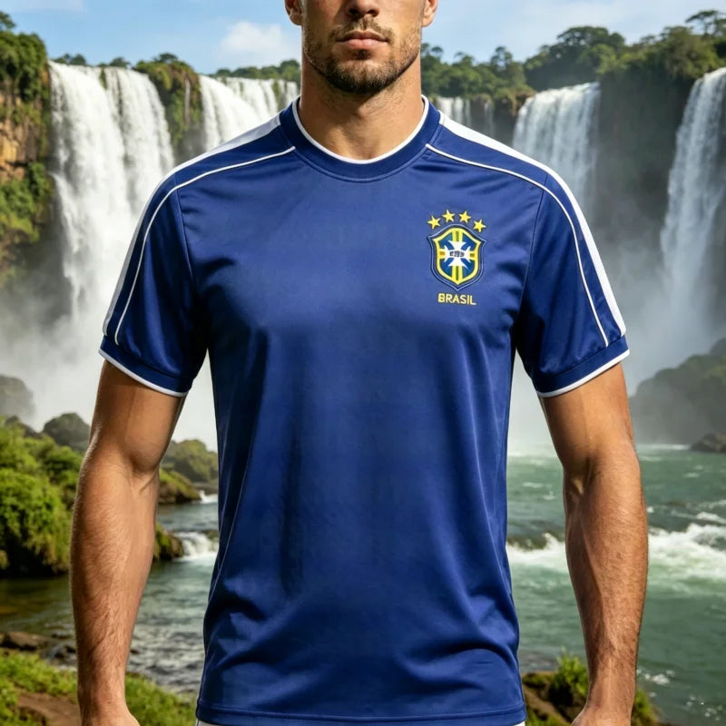 Brazil T-shirt Comfortable Sports Football T-shirt