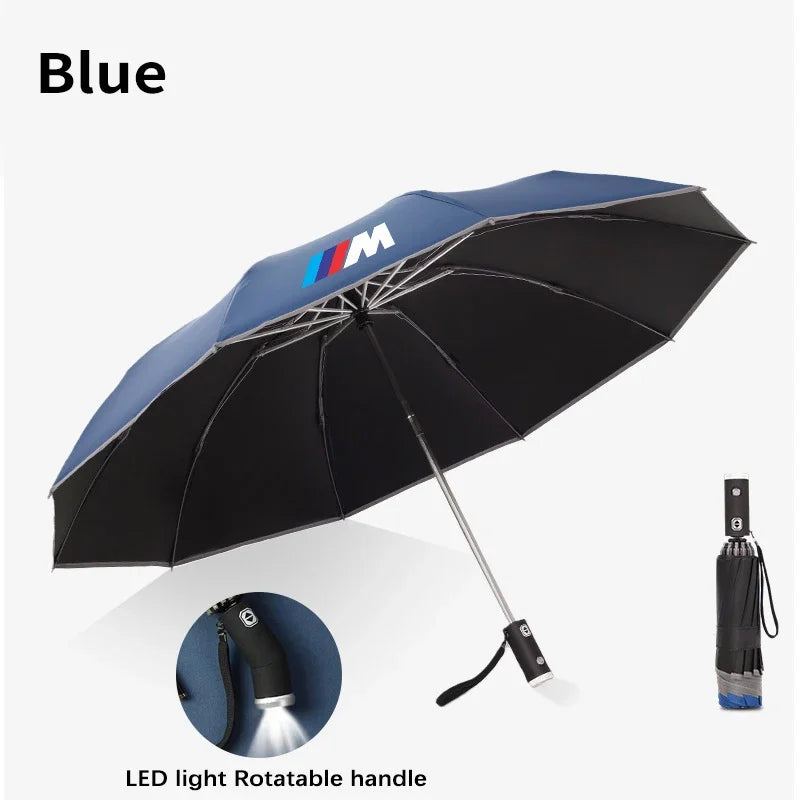 Car Automatic Folding Sun Protection Umbrella Reflective Sunshade For BMW M X1 X3 X4 X5 X6 F10 F15 F25 F30 E36 E39 E46 E87 E90