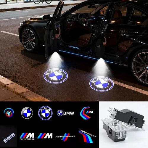 2/4Pcs for BMW X1-X6 series E81 E82 E87 E88 F20 F21 20-18 projector G11 G12 G30 G31 Car LED welcome light is suitable Accessory