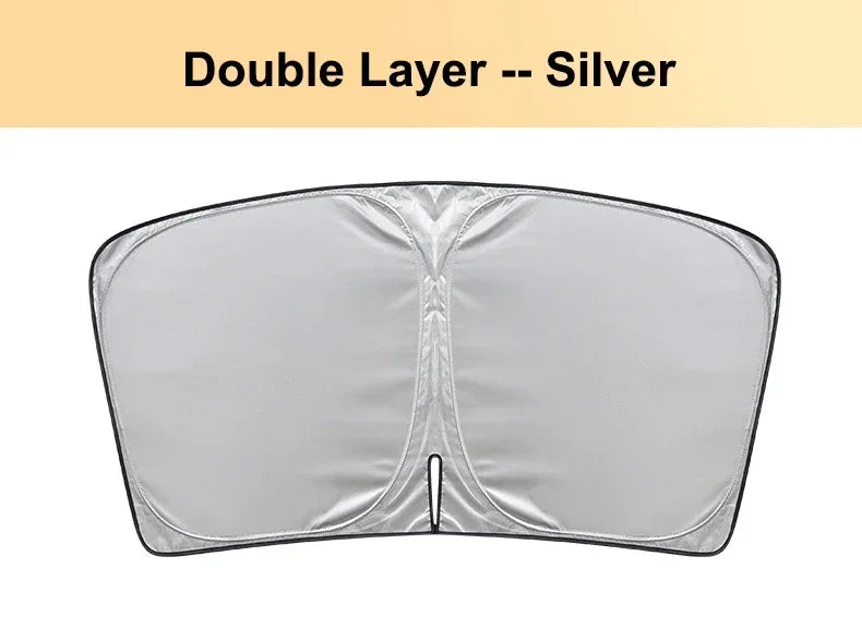 For Tesla Model 3 Y S X YL Juniper 2025-2020 2026 Thicken Front Windshield Sunshade Sun Shade Anti-UV Sun Shading Screen Cover