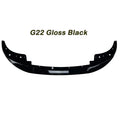 For BMW 4 Series G22 G26 420i 430i i4 M50 M Sport 2020-2025 Car Front Bumper Spoiler Lip Diffuser Splitter Body Kit Gloss Black