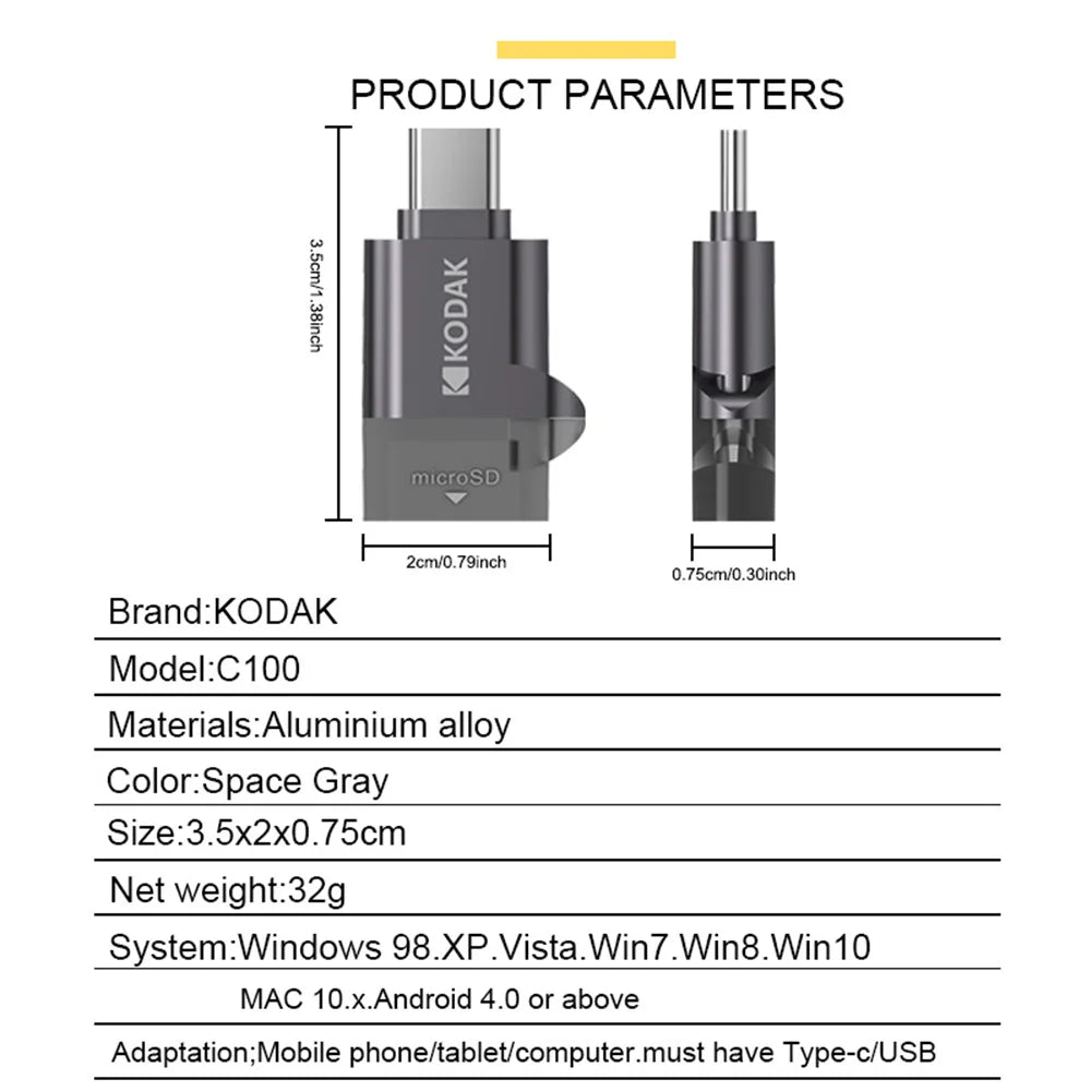 KODAK 5-in-1 Card Reader