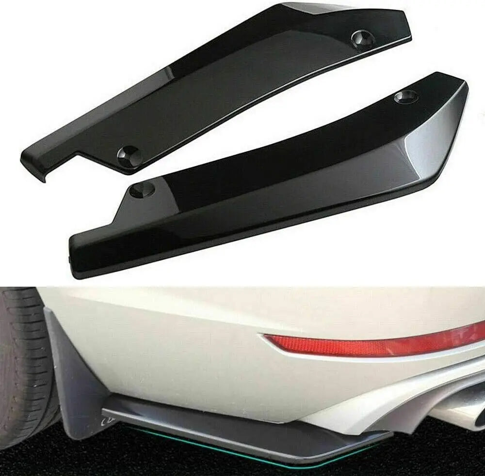 Universal Front Bumper Lip Chin Diffuser Splitter Separator Bumper Lip Winglets Side Skirt Extension Protector Cars Accessories
