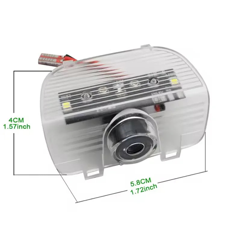 2PCS LED Car Interior Door Logo Projector Welcome Ghost Shadow Light Accessories For Honda New Accord 2014 2015 2016-2024