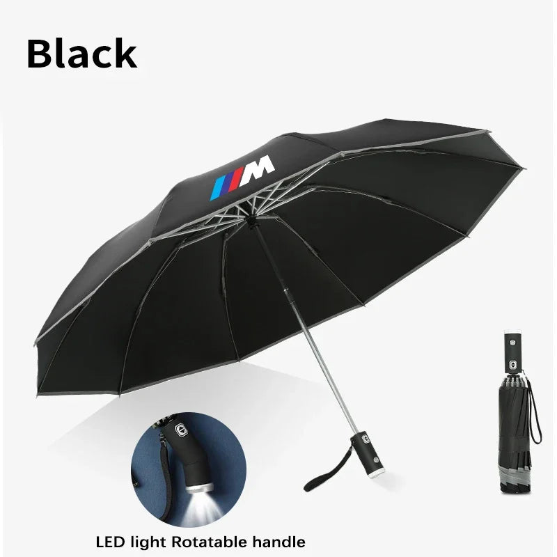 Car Automatic Folding Sun Protection Umbrella Reflective Sunshade For BMW M X1 X3 X4 X5 X6 F10 F15 F25 F30 E36 E39 E46 E87 E90
