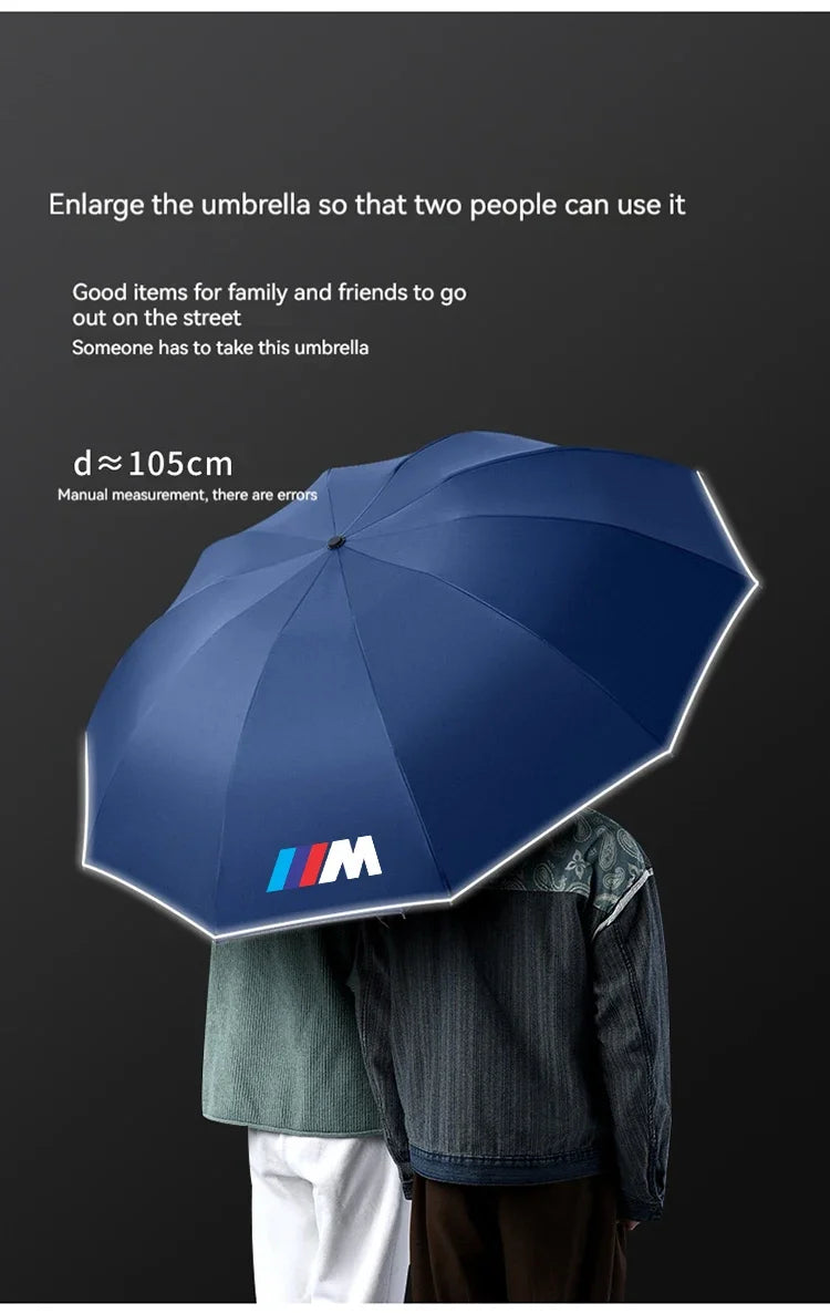 Car Automatic Folding Sun Protection Umbrella Reflective Sunshade For BMW M X1 X3 X4 X5 X6 F10 F15 F25 F30 E36 E39 E46 E87 E90