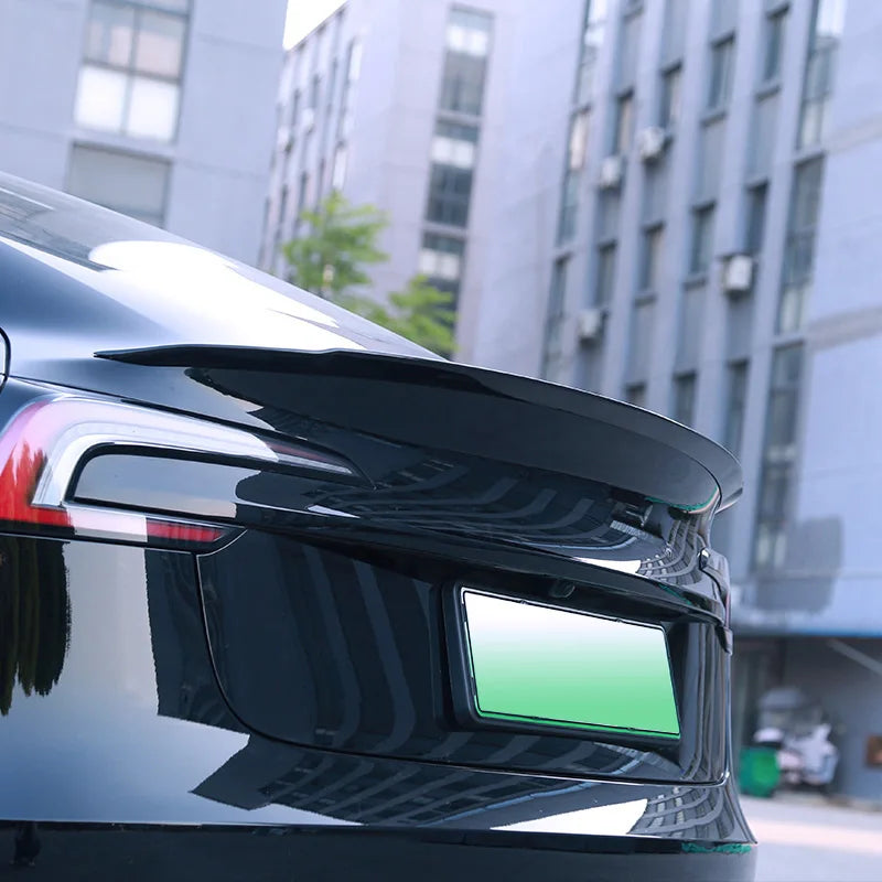 For Tesla Model 3 2025 Highland Performance Spoiler ABS Matte Carbon Rear Trunk Tail Wing Original 2024 Car Exterior Accessories