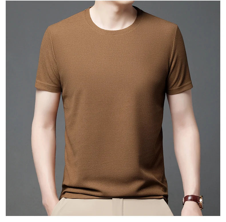 Men's Waffle Knit T-Shirt