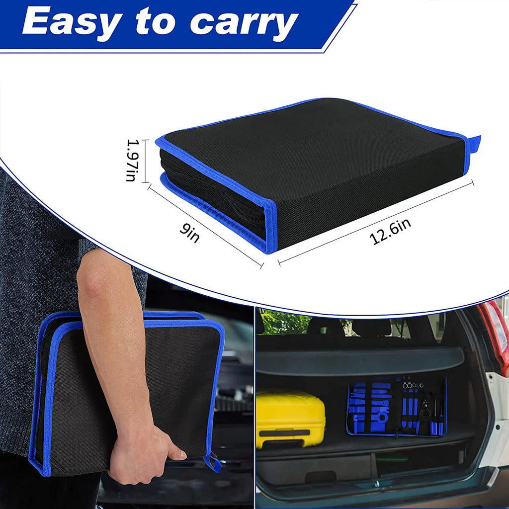 5/11/43PCS Car Trim Interior Plastic Disassembly Kit Car Clips Panel Dashboard Removal Tool Auto Trim Hand Removal Accessories